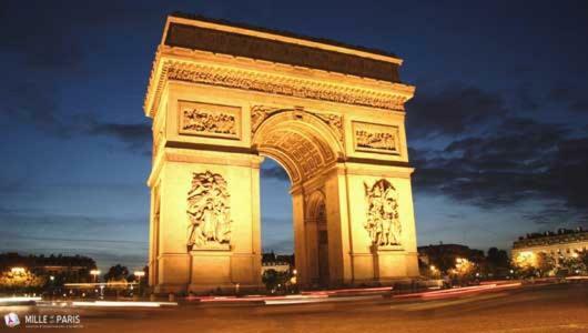 Cosy Arc De Triomphe Champs Elysees Parijs